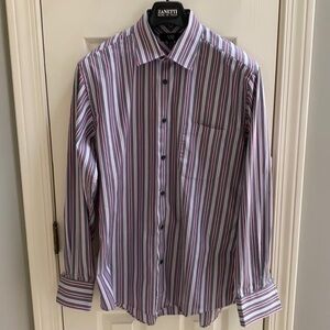 NWOT XMI stripped shirt size 16 34/35​